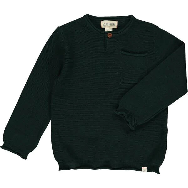 Dayton Sweater in Green | Me & Henry