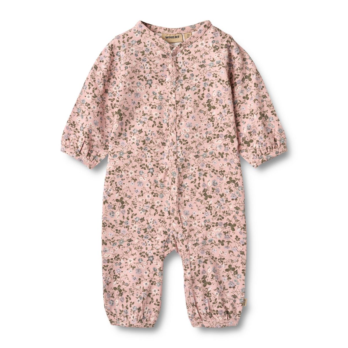 Felizia Jumpsuit - Rose Powder Flowers | Wheat