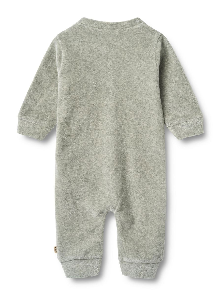 Avery Jumpsuit - Melange Grey | Wheat
