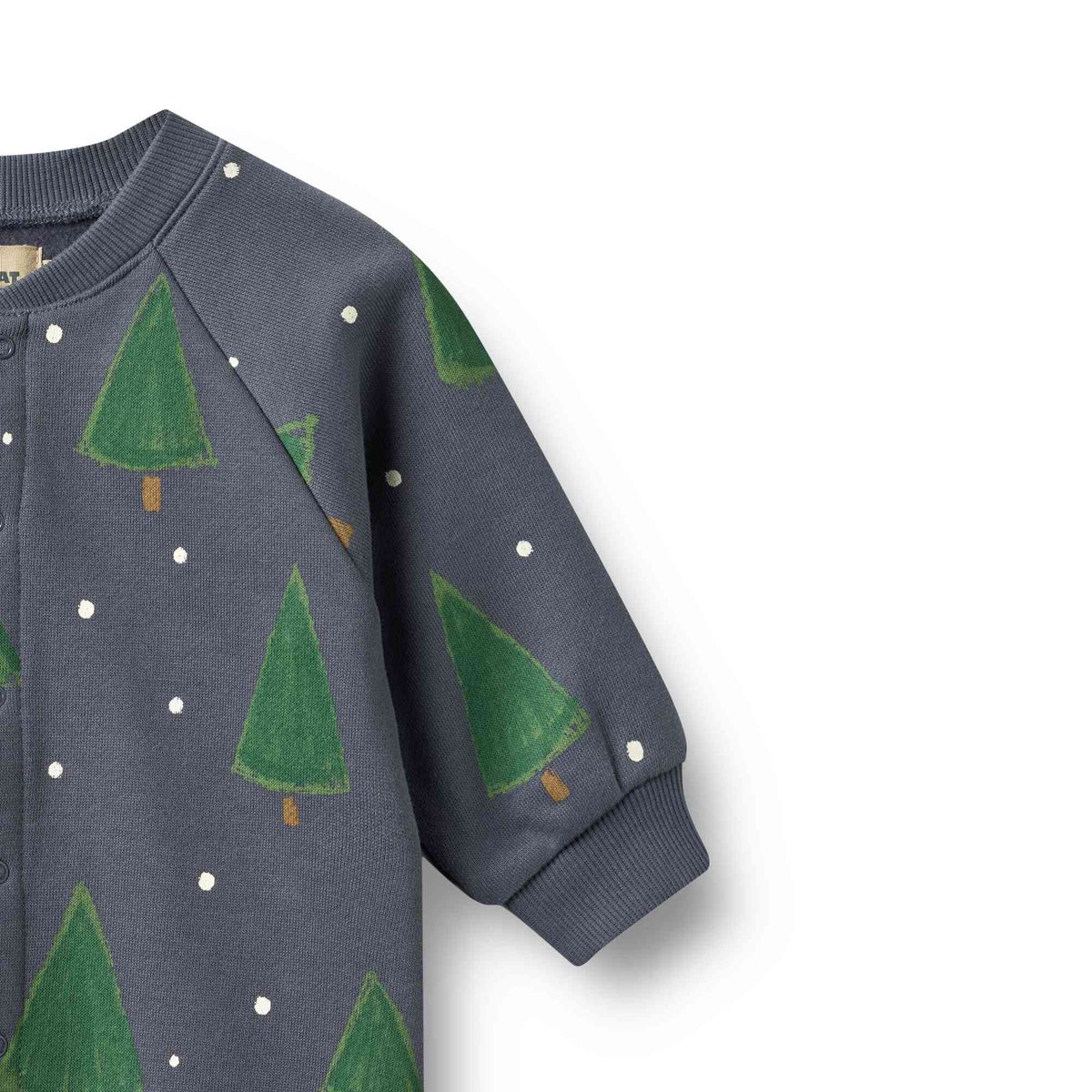 Grey Blue Holiday Lilo Jumpsuit | Wheat