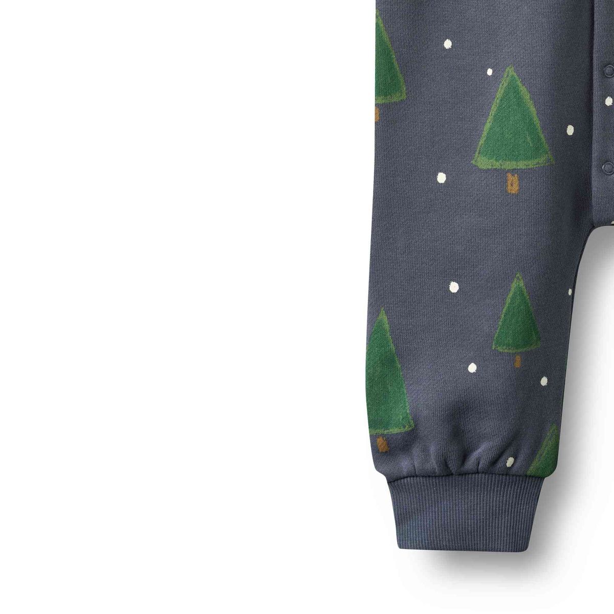 Grey Blue Holiday Lilo Jumpsuit | Wheat