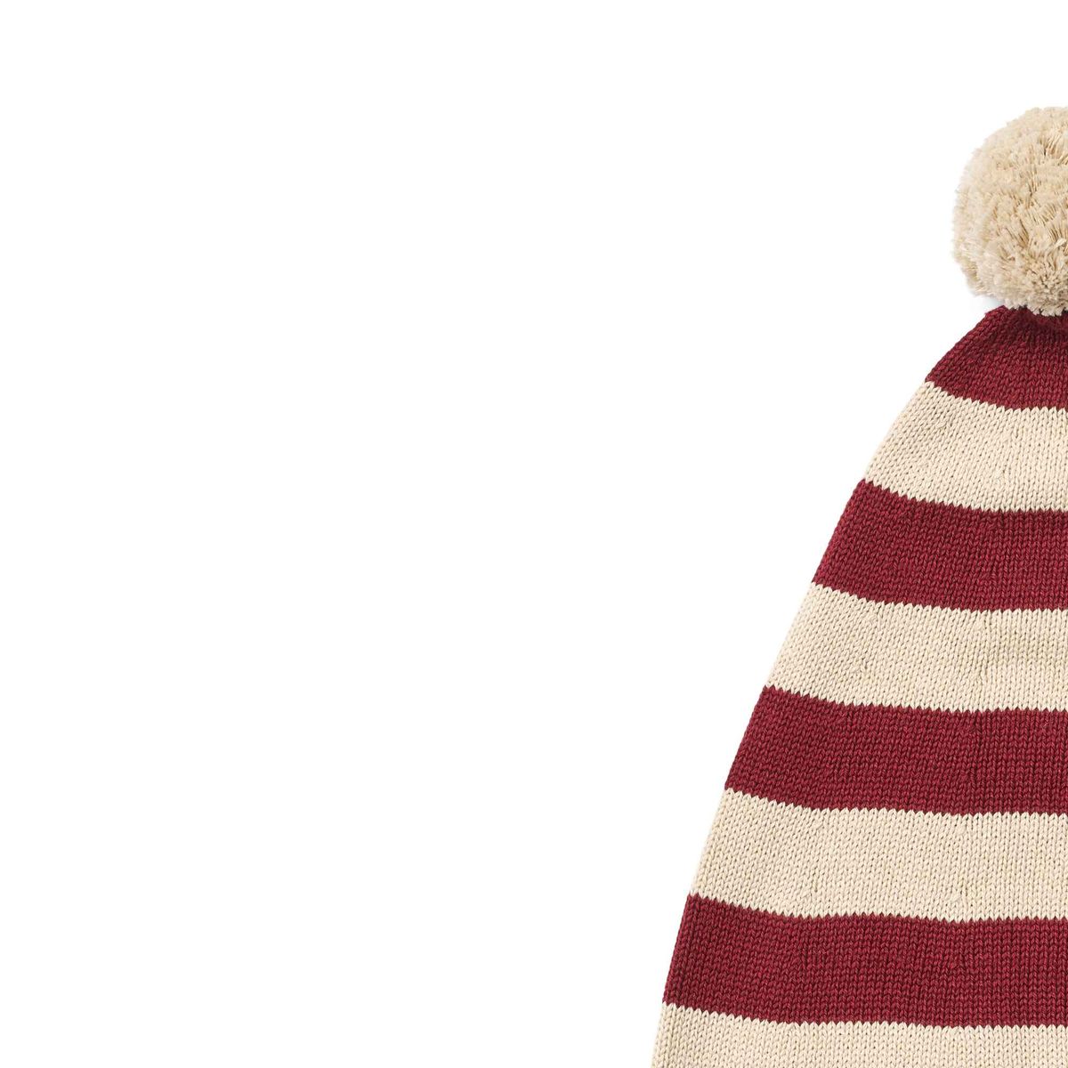 Knitted Christmas Hat | Wheat