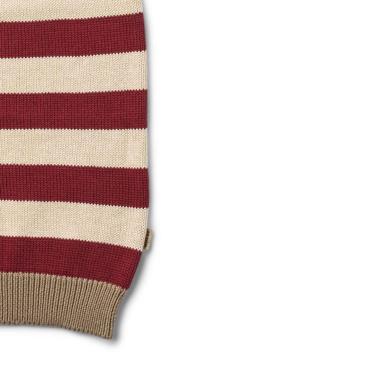 Knitted Christmas Hat | Wheat