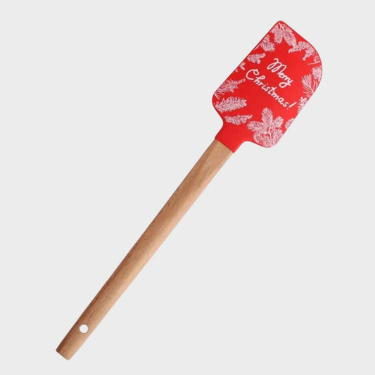 Merry Christmas Spatula | Silicone Spatula | Green Bee Towels