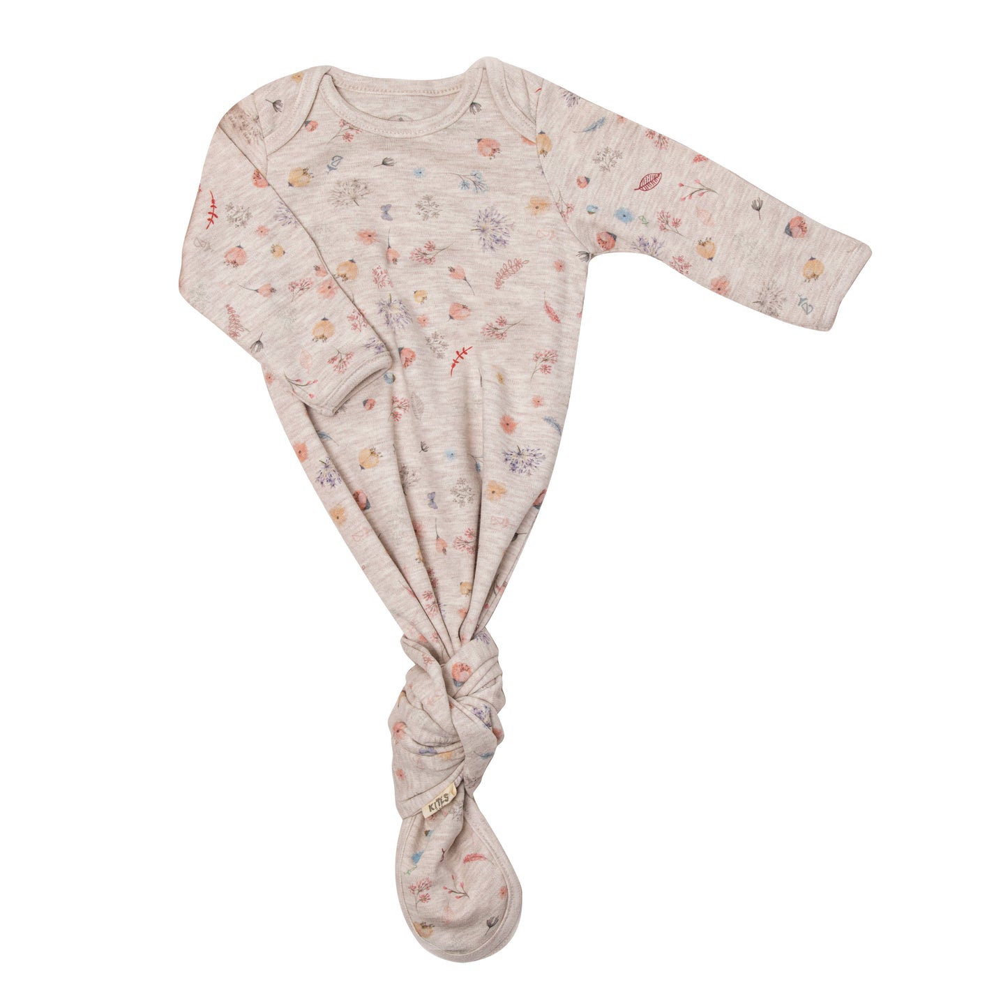 Organic Sleep Gown - Nature Print | Limika Textiles