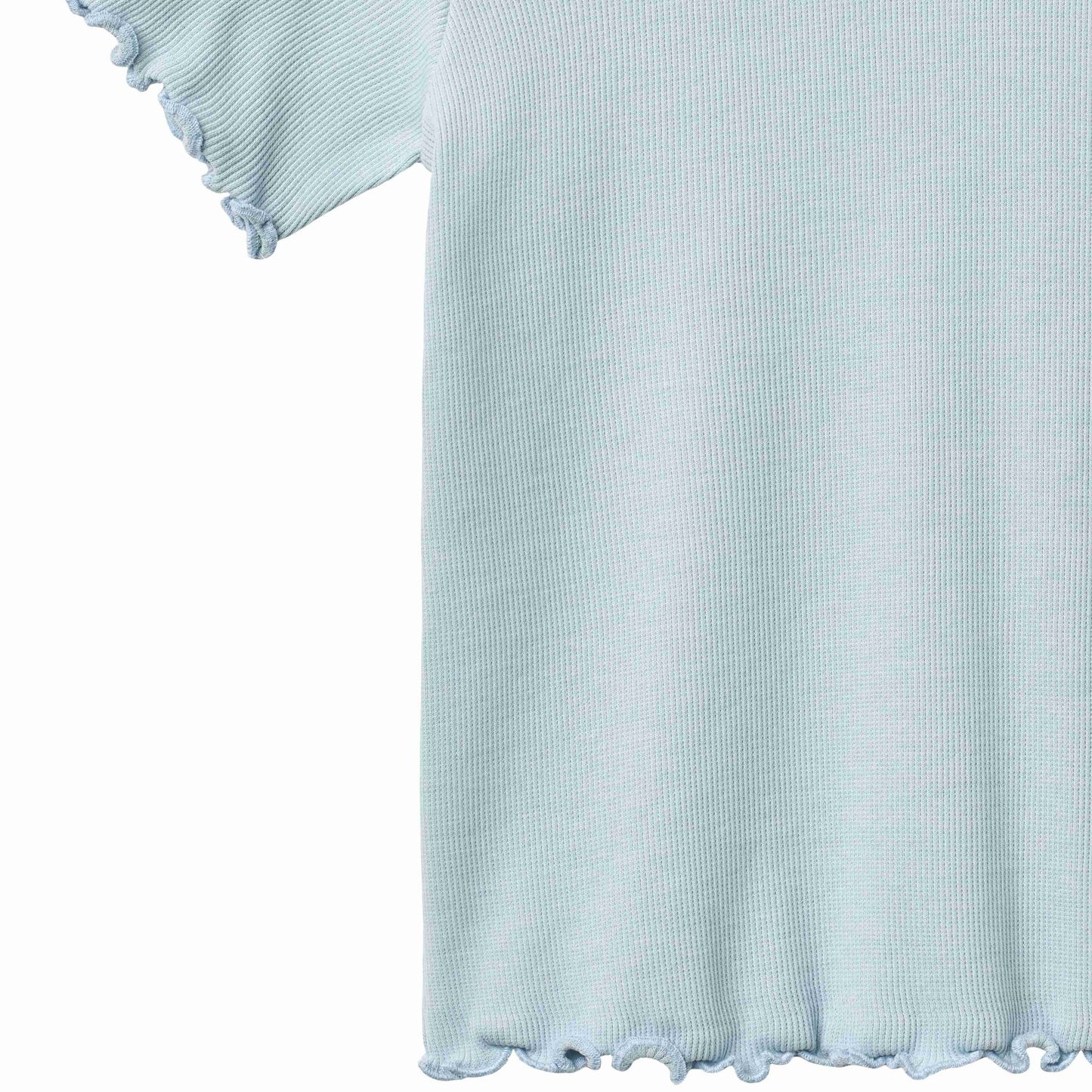 Summer Sky Alicia Rib T-Shirt | Wheat