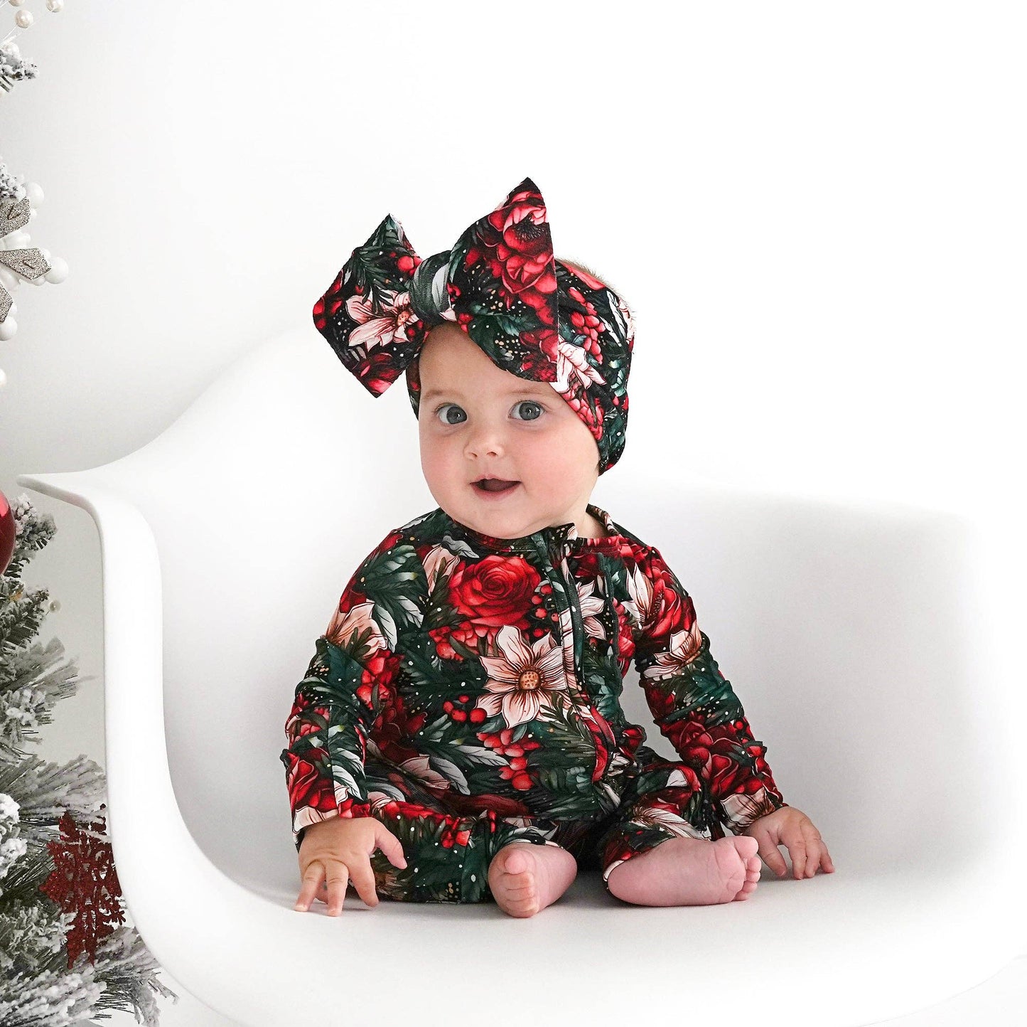 Gloria Ruffle Bamboo Romper | Gigi & Max