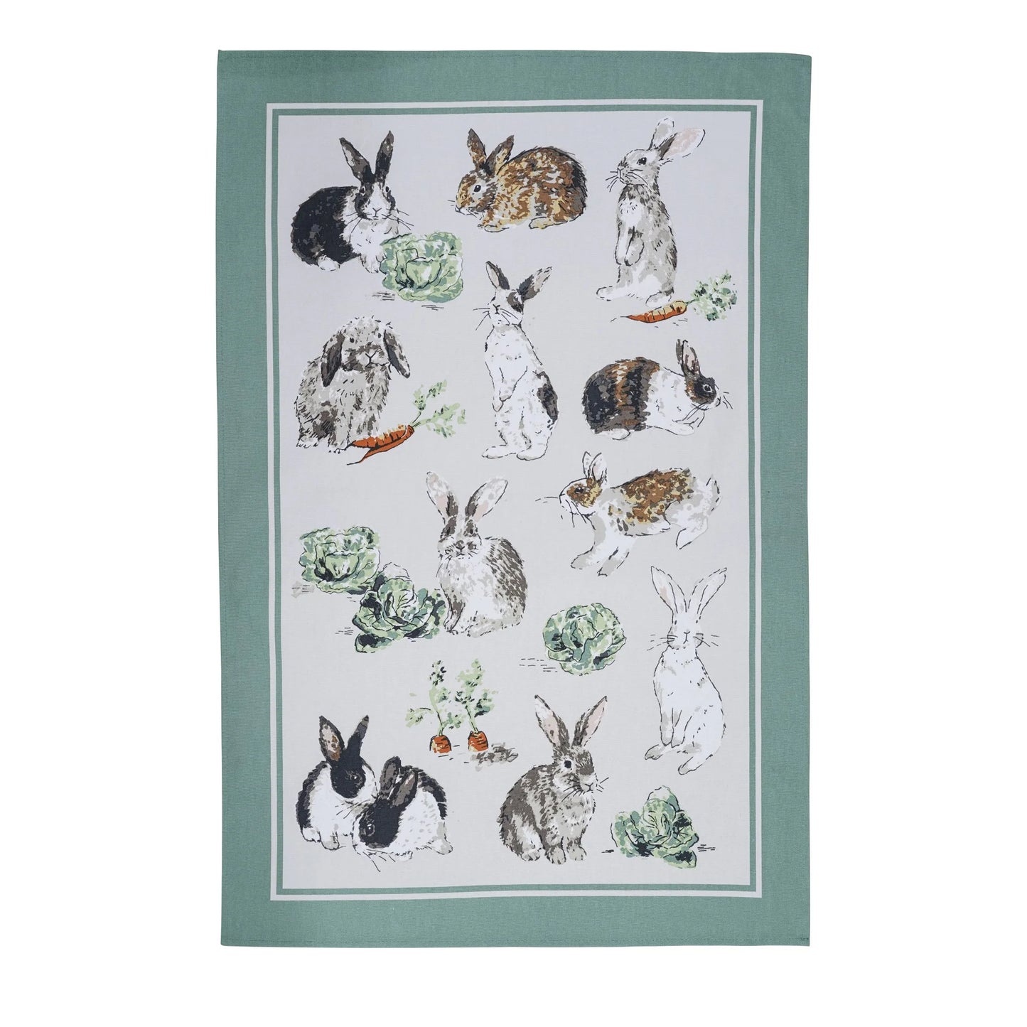 Printed Cotton Tea Towel (Various Prints) | Ulster Weavers