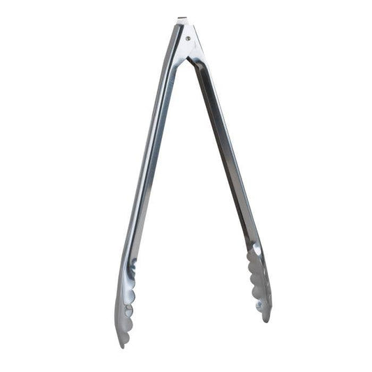 12" Spring Locking Tongs | HIC Kitchen