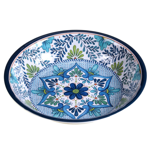 Talavera Melamine Large Serving Bowl | Certified International