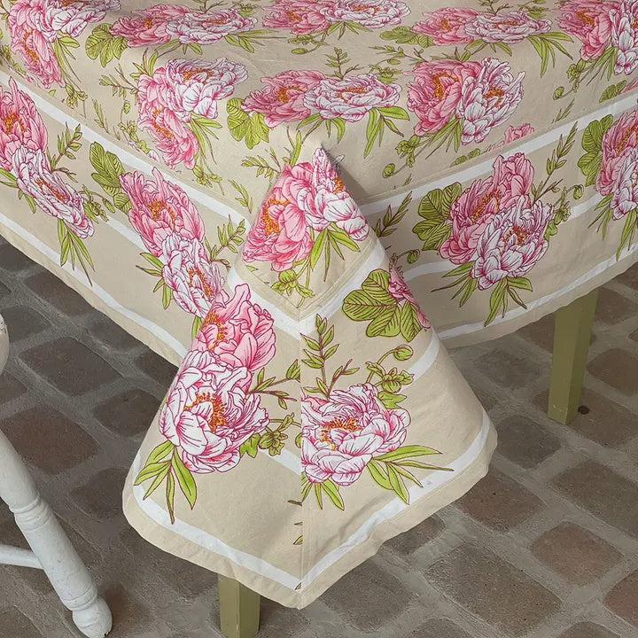 Eloise Tea Tablecloth | Mahogany
