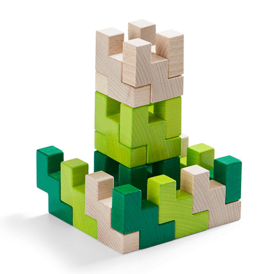 3D Viridis Wooden Stacking Game | HABA