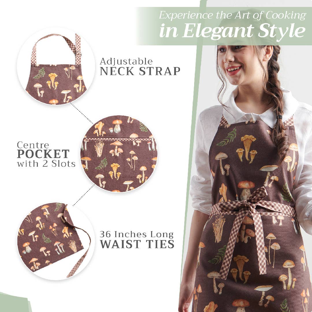 Foods From The Woods Apron | Maison d'Hermine
