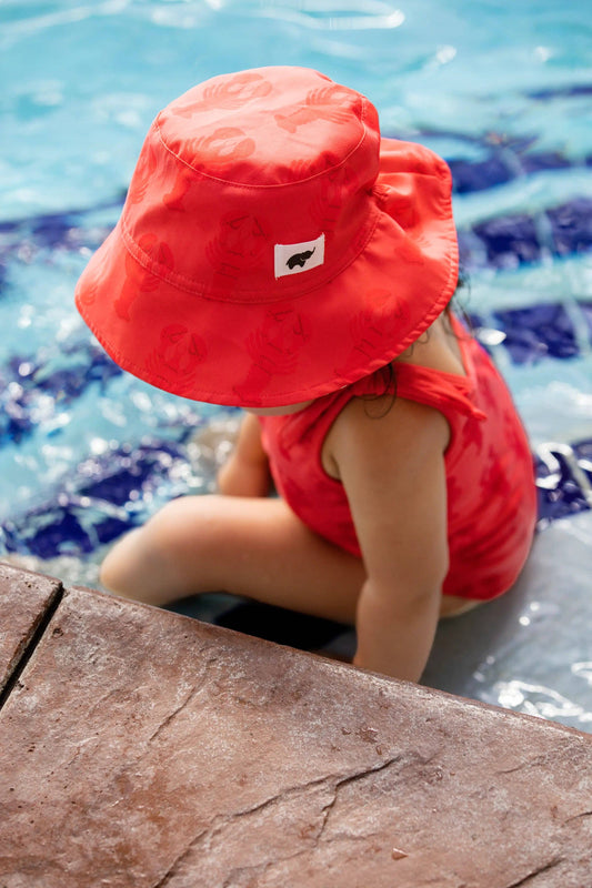 Lobster Tales Swim Sun Hat | Monica + Andy