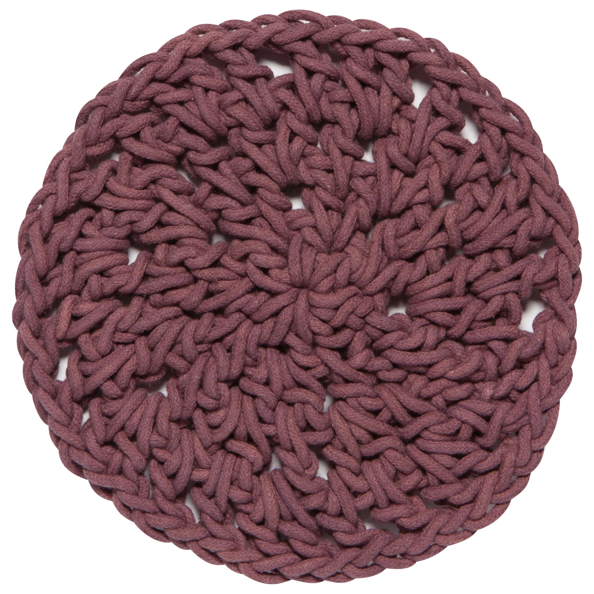 Round Heirloom Knotted Trivet (Various Colors) | Now Designs