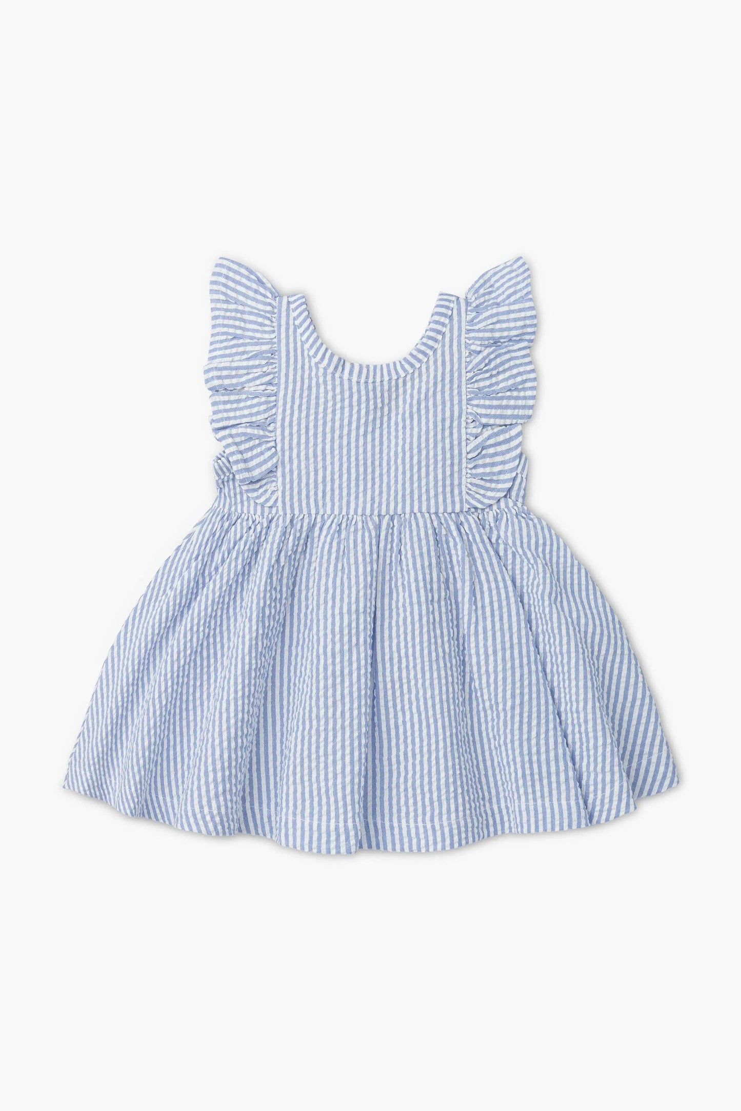 Seersucker Garden Party Dress | Monica + Andy