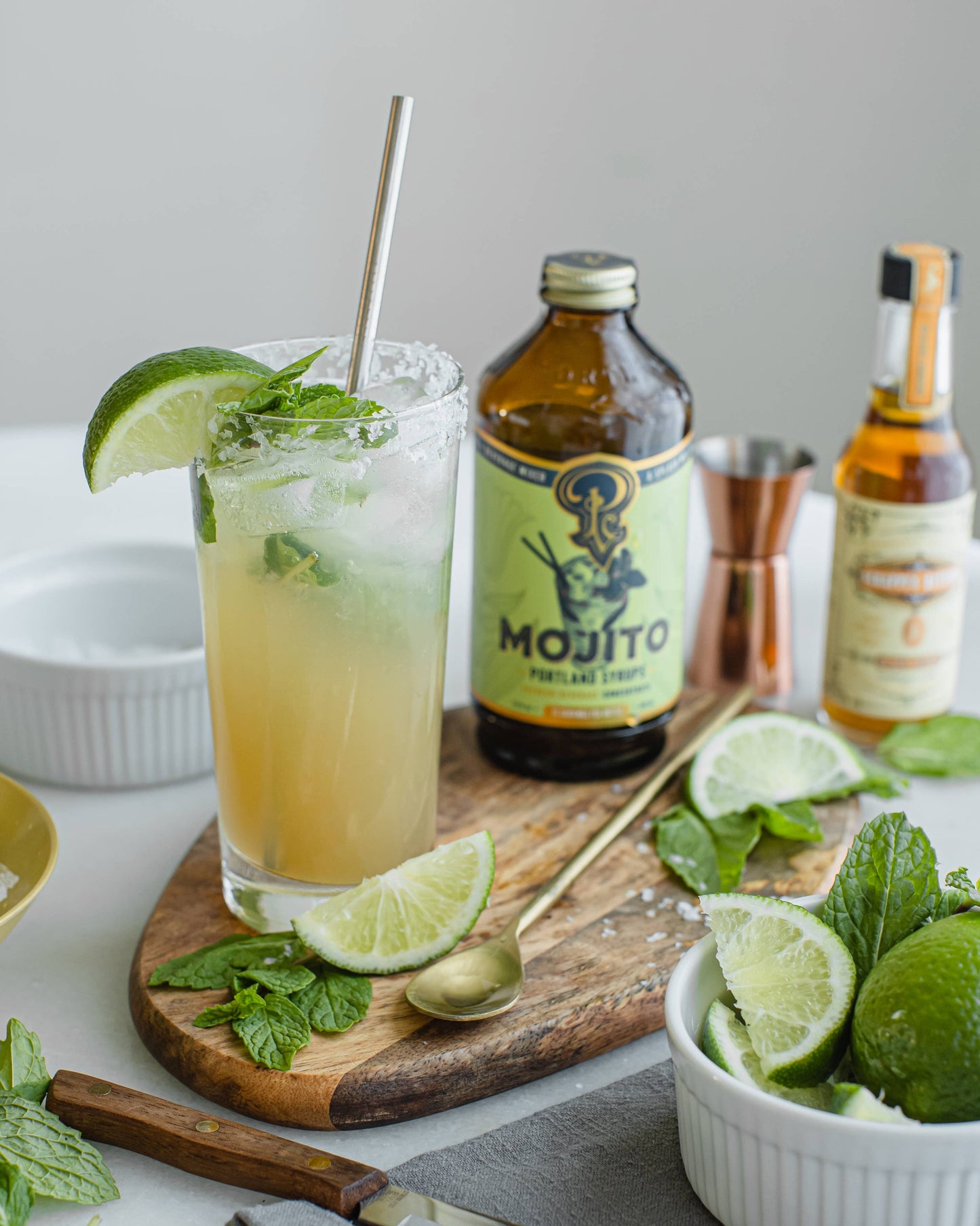 Mojito Simple Syrup - 12oz | Portland Syrups