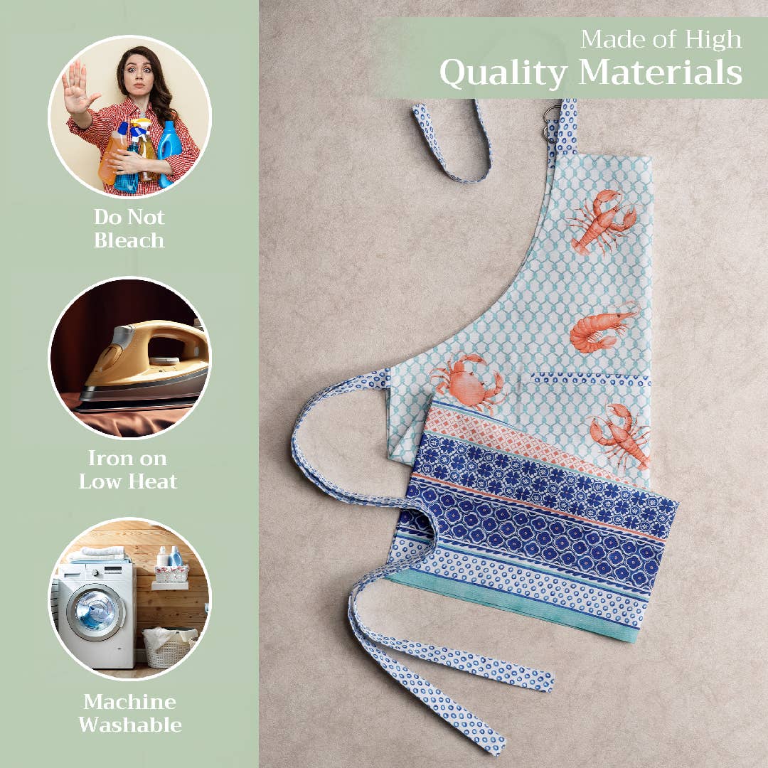 Lobster Love Apron | Maison d'Hermine