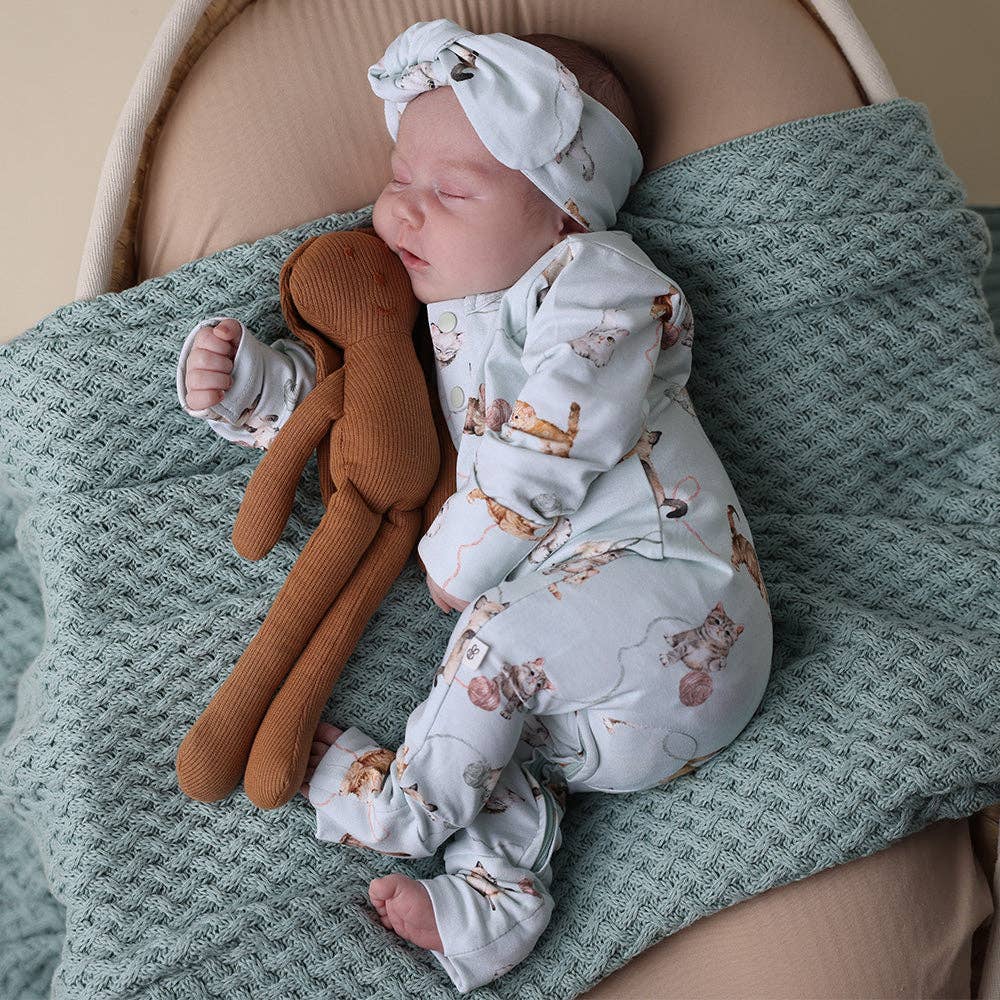 Kittens Organic Growsuit | Snuggle Hunny