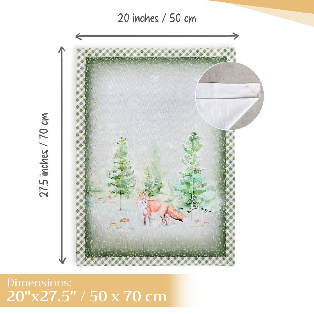 Winter Mornings Towels (Set of 3) | Maison d'Hermine