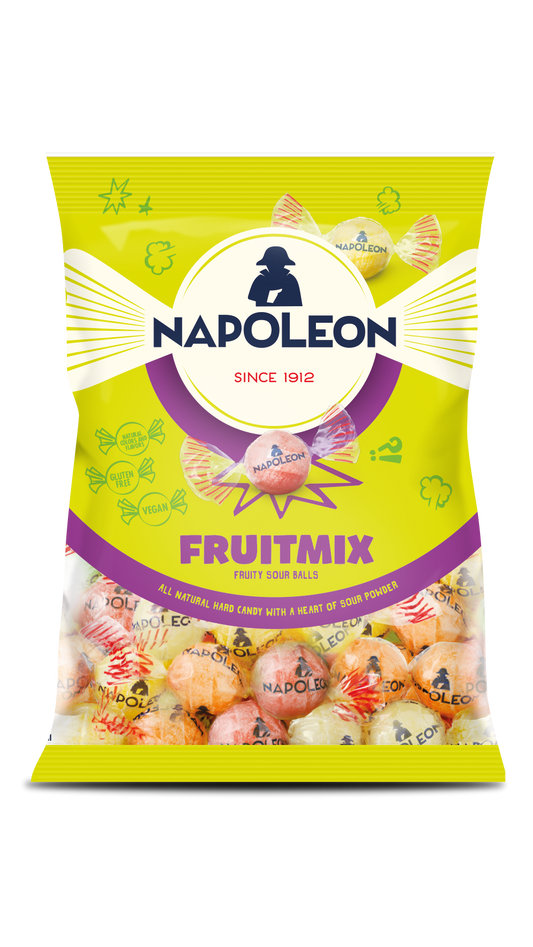 Assorted Fruit Mix Sours | Napoleon Belgian Sweets