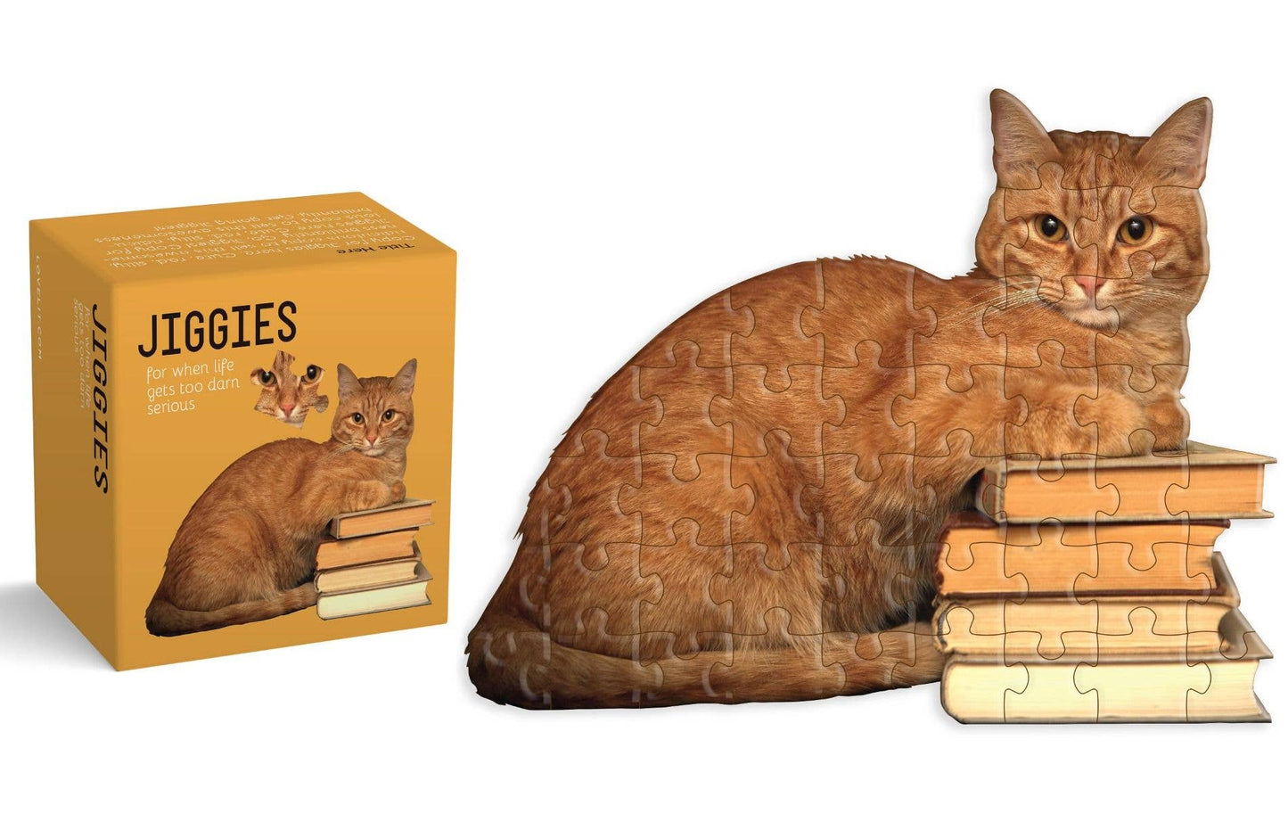Cat Reader Jiggie Puzzle | Gibbs Smith