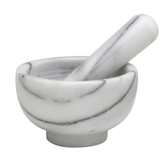 Marble Mortar And Pestle | HIC Kitchen