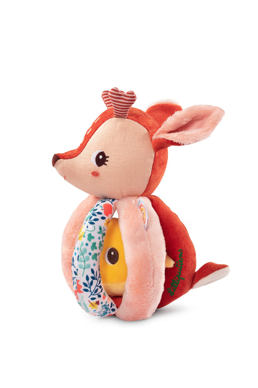 Stella Plush Activity Rattle with Handles | Janod