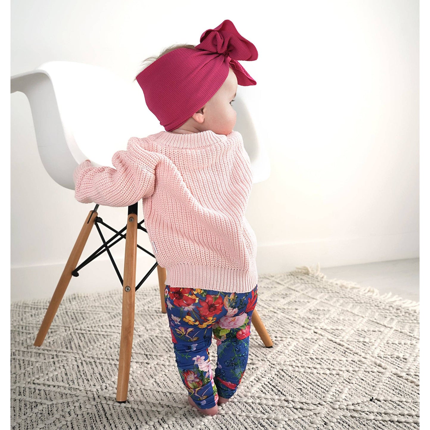 Light Pink Knit Sweater | Gigi & Max
