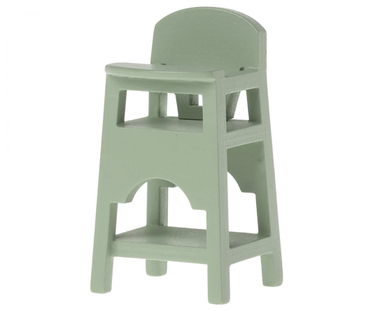 Baby Mouse High Chair (Mint) | Maileg