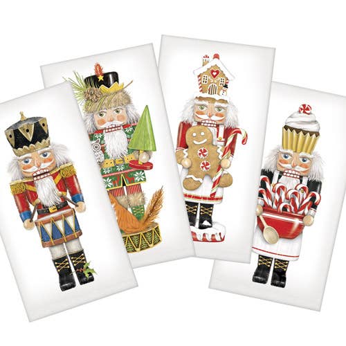 Nutcrackers Assorted Cloth Napkins (Set of 4) | Mary Lake-Thompson