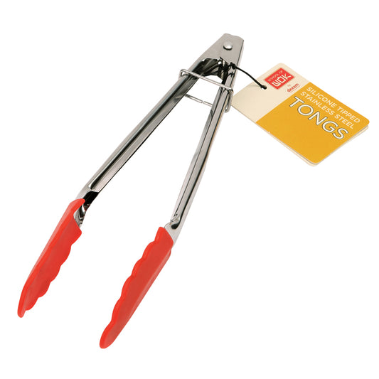 School of Wok Silicone Tipped Tongs | Dexam UK