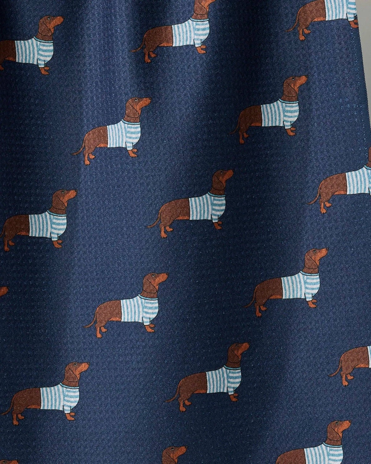 Coastal Dachshund Tea Towel | Geometry