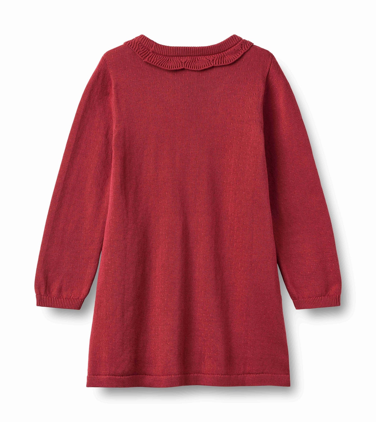 Nannie Red Cherry Knit Dress | Wheat