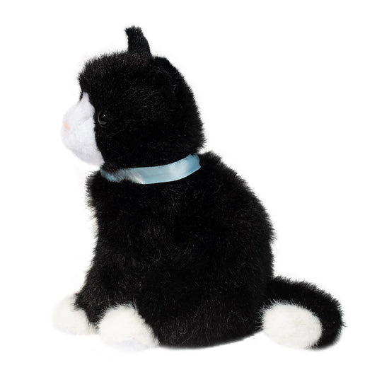 Mini Black & White Cat | Douglas Toys