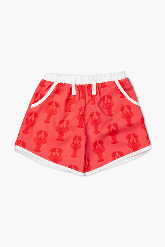 Lobster Tales Pocket Swim Trunks | Monica & Andy