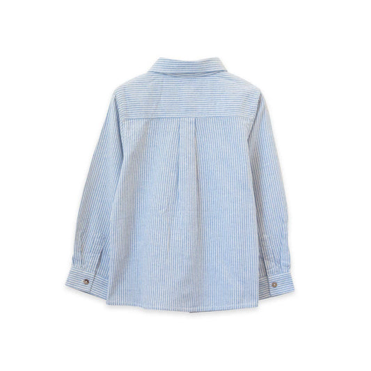 Collar Shirt - Blue Stripe | Beet World