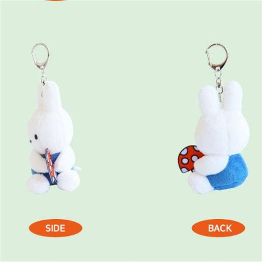 Miffy Flower Mini Backpack Keychain - Blue | BCZShop