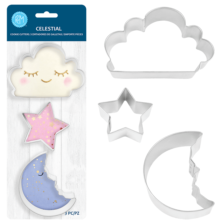 Celestial 3 PC Cookie Cutter Set | R&M Internation