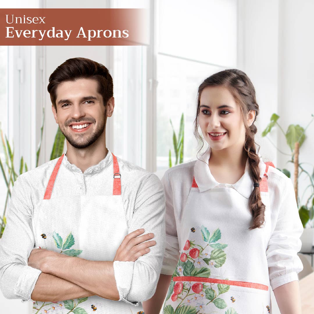 Strawberry Summer Apron | Maison d'Hermine