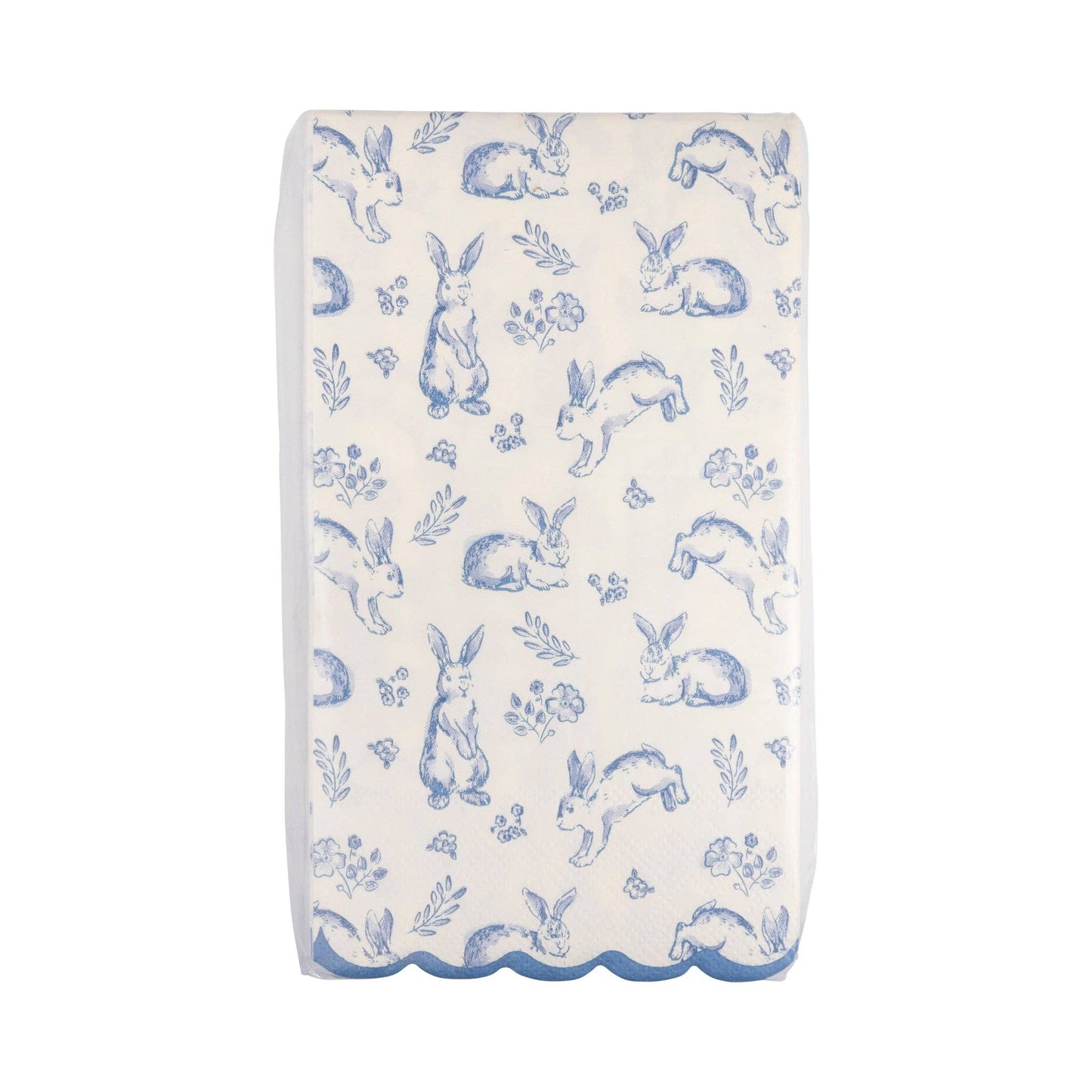 Bunny Toile Guest Napkin | My Mind's Eye