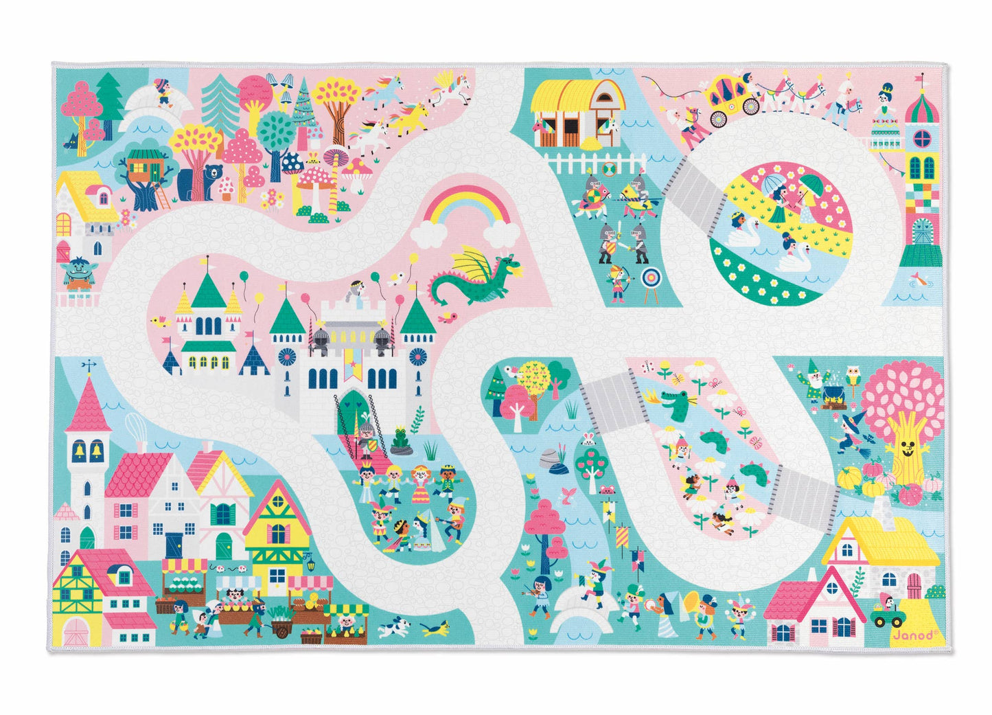 Crossroads Enchanted Kingdom Play Mat | Janod