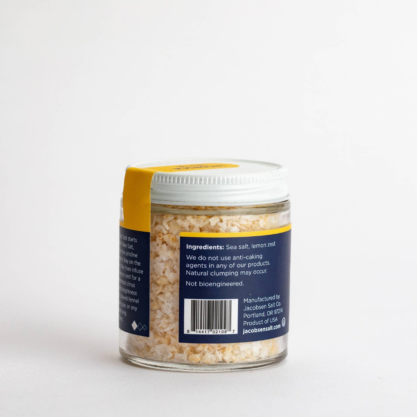 Lemon Zest Salt - Infused Sea Salt | Jacobsen Salt Co.