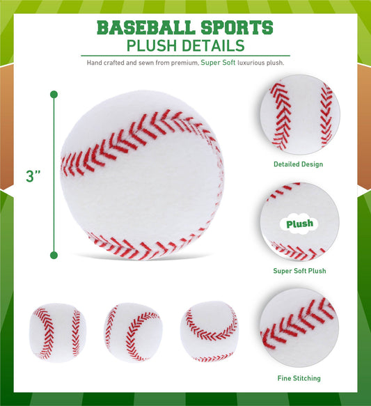 Baseball Plush - 3" | Cota Global