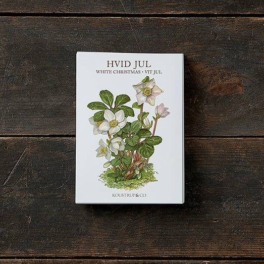 White Christmas Flowers Boxed Cards | Koustrup & Co