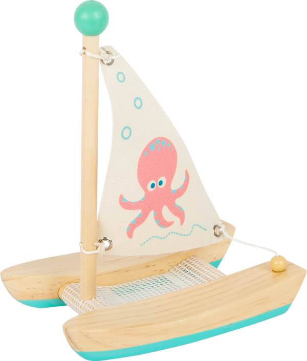 Small Foot Octopus Catamaran Water Toy | Hauck Toys
