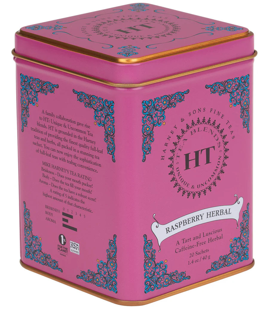 Raspberry Herbal Tea (20 Sachets) | Harney & Sons