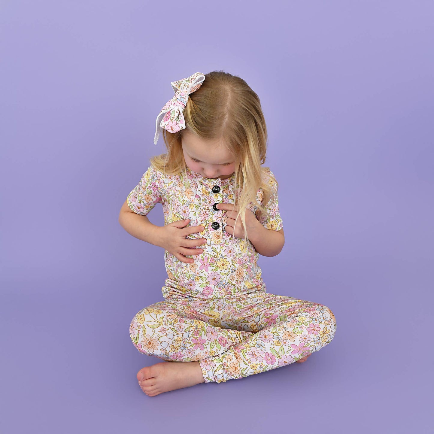 Kennedy Floral Bamboo Set | Gigi & Max