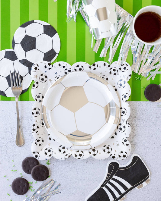 Soccer Paper Table Runner | My Mind's Eye