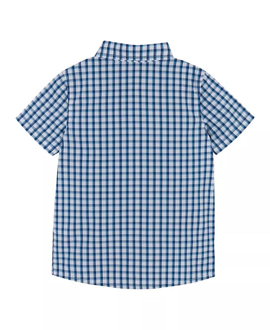 Boys Check Button Down | Andy & Evan